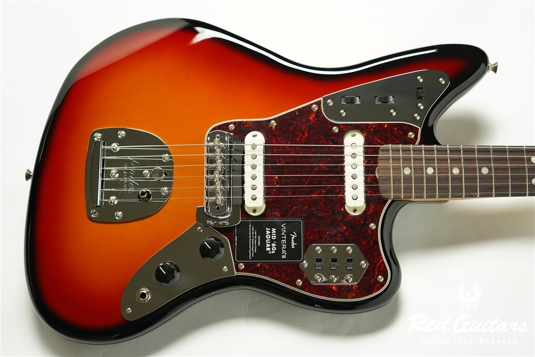 Vintera III Mid 60s Jaguar - 3-Color Sunburst
